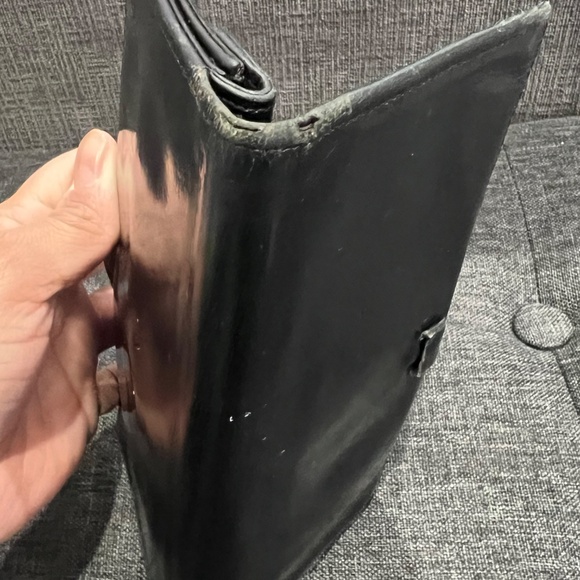 Coach Black Leather Wallet - Picture 7 of 9